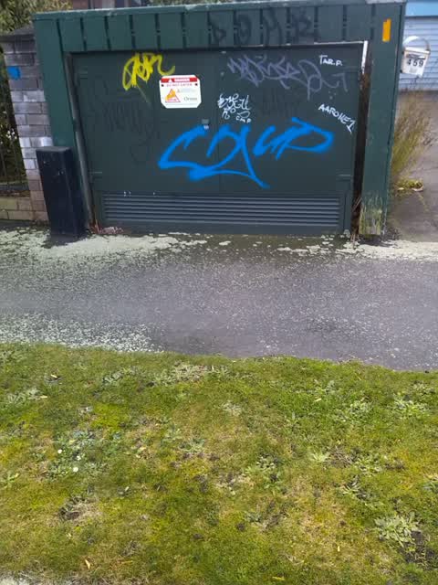 Graffiti, a report photo
