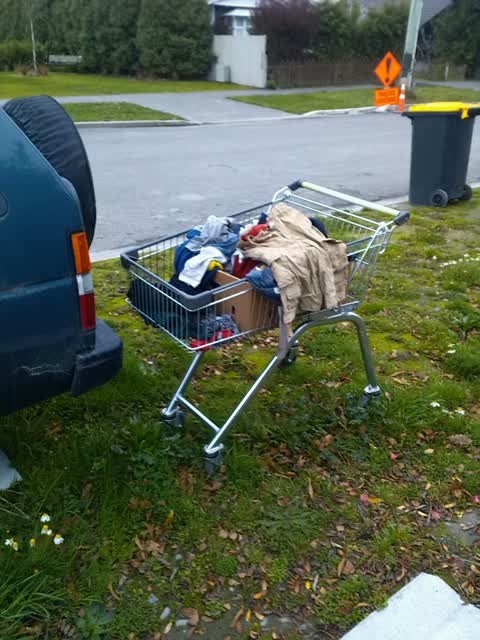 Rubbish/Recycling, a report photo