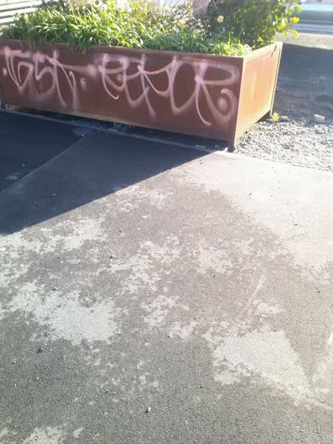 Graffiti, a report photo