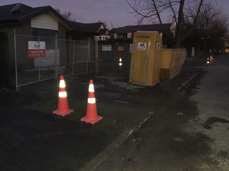 The photograph attached to this wastewater/stormwater report