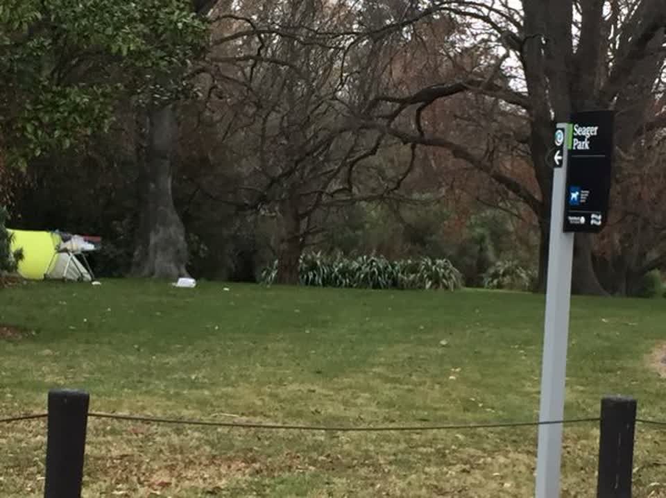 The photograph attached to this parks report