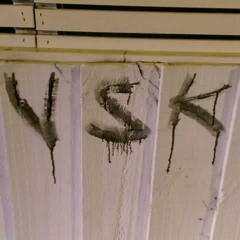 Graffiti, a report photo