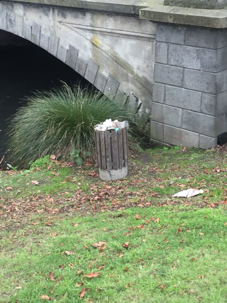 The photograph attached to this parks report