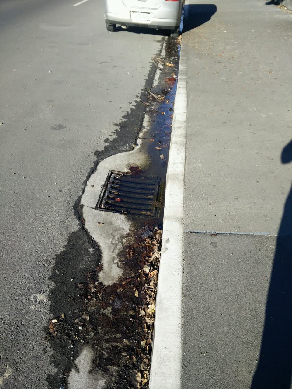 The photograph attached to this wastewater/stormwater report