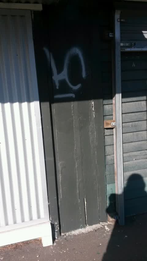 Graffiti, a report photo