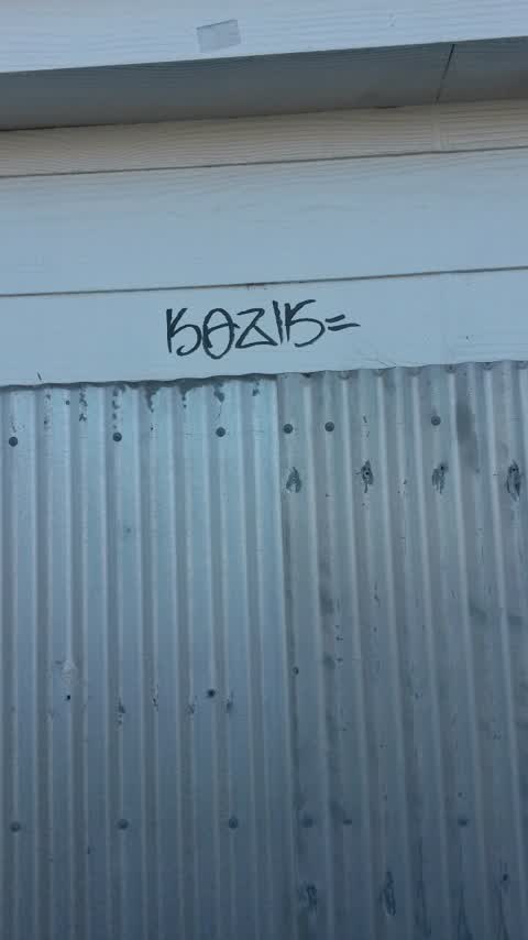 Graffiti — a report photo