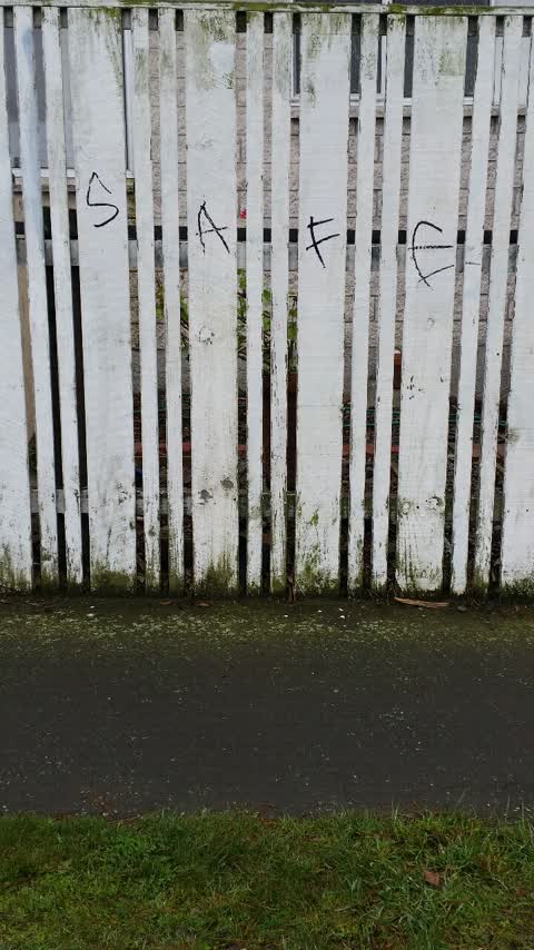 Graffiti, a report photo