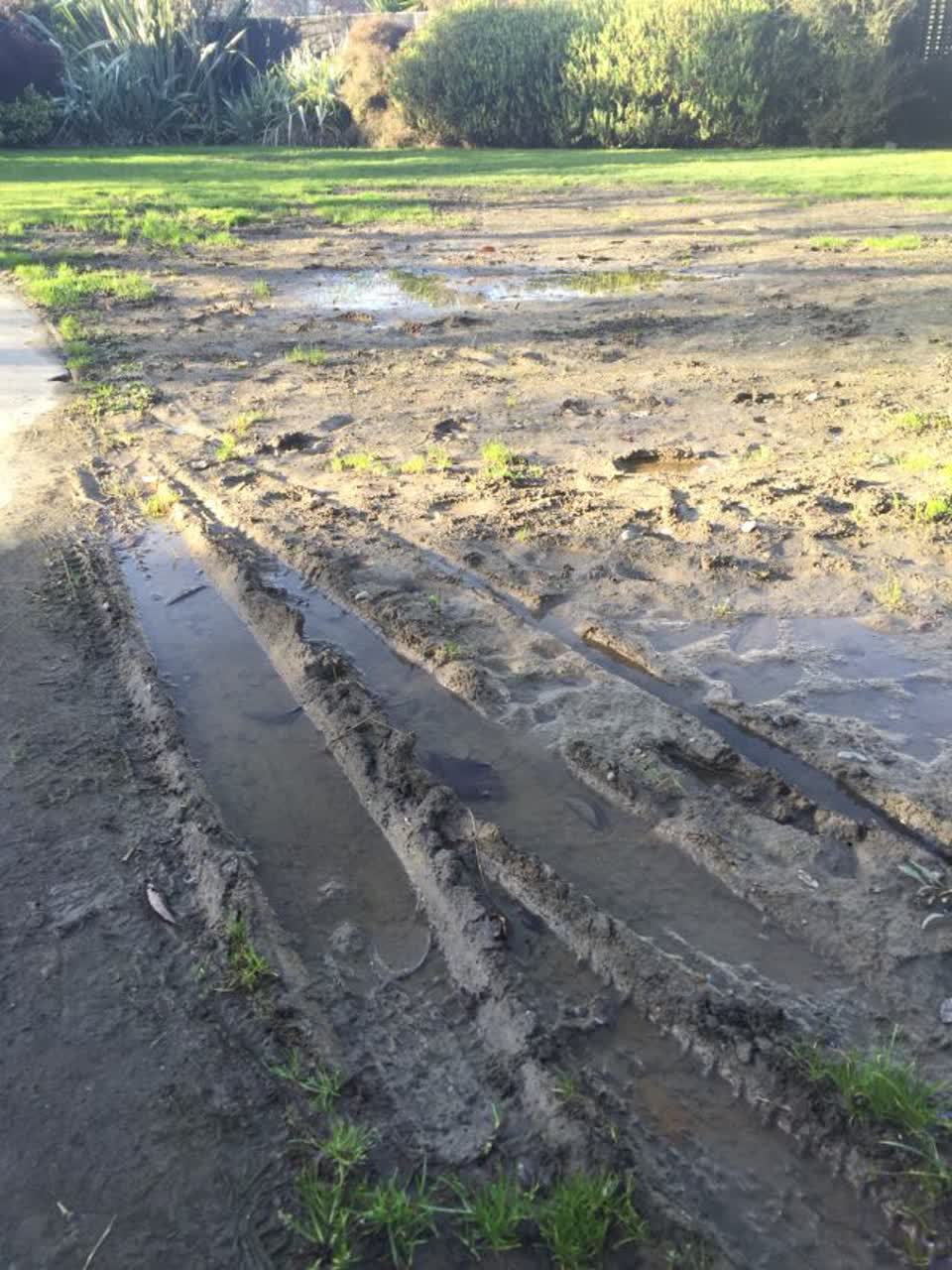 The photograph attached to this parks report
