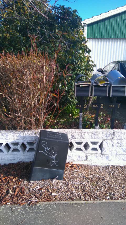 Graffiti, a report photo