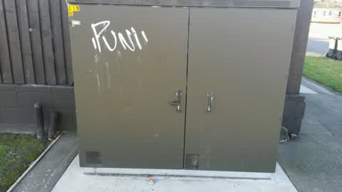 Graffiti, a report photo