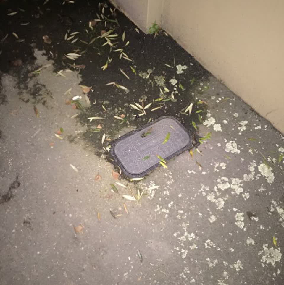 The photograph attached to this water supply report