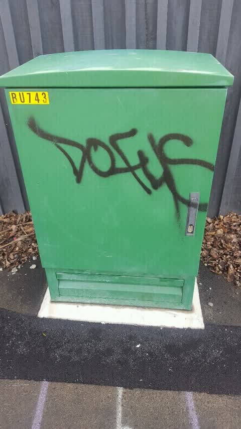 Graffiti, a report photo