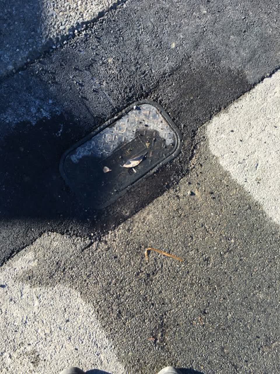 The photograph attached to this wastewater/stormwater report