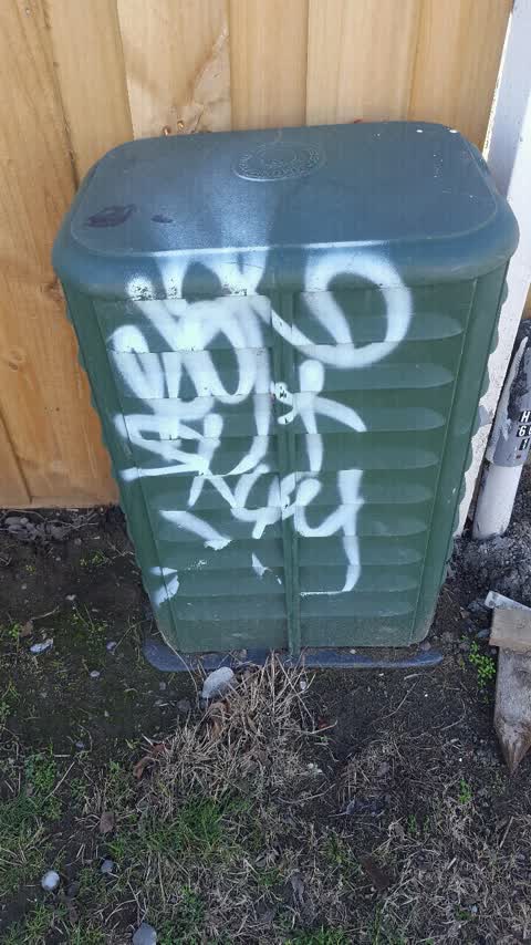Graffiti, a report photo