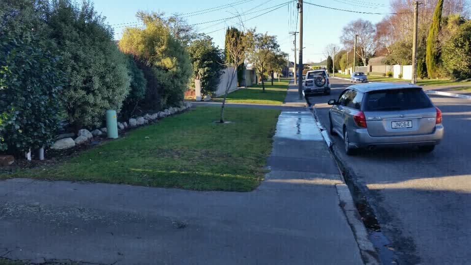 The photograph attached to this water supply report