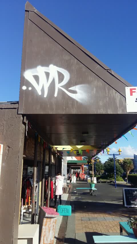 Graffiti, a report photo