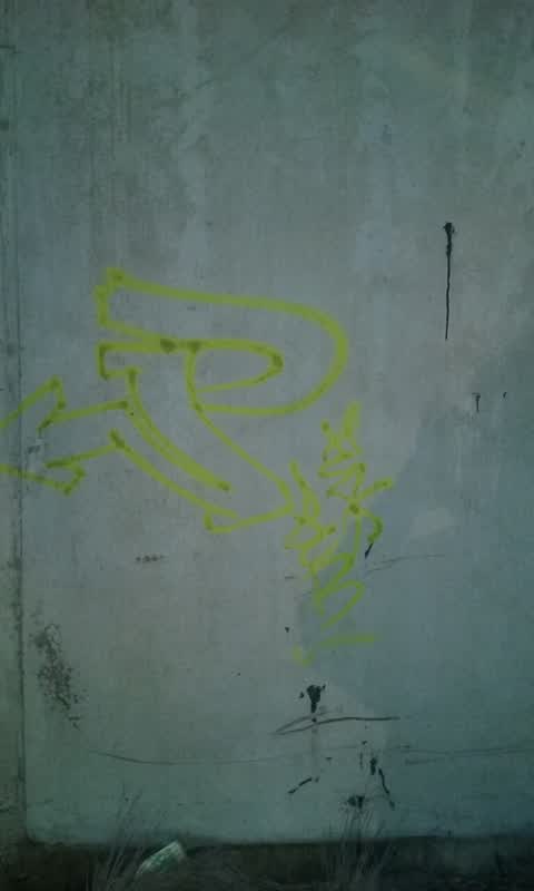 Graffiti, a report photo