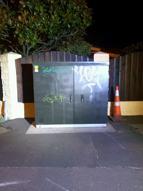 Graffiti, a report photo