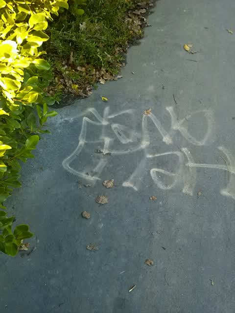Graffiti — a report photo
