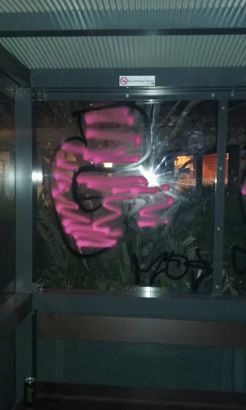Graffiti, a report photo