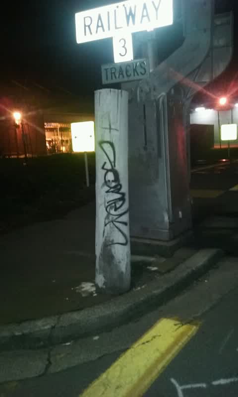 Graffiti, a report photo