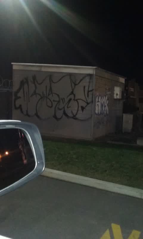Graffiti, a report photo