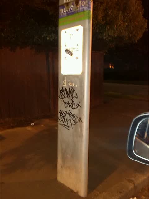 Graffiti, a report photo