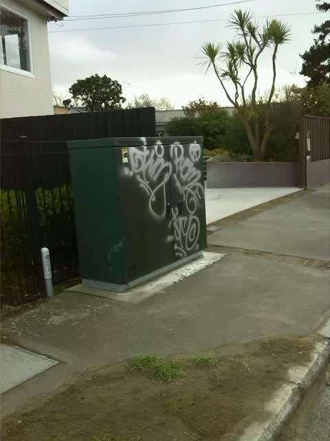 Graffiti, a report photo
