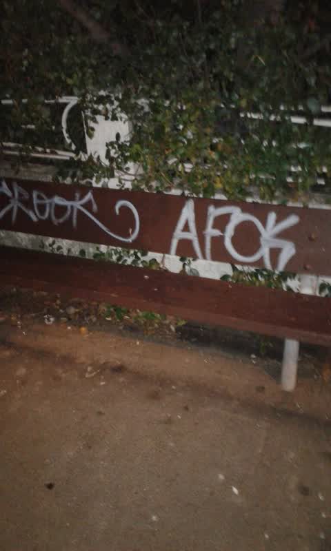 Graffiti, a report photo