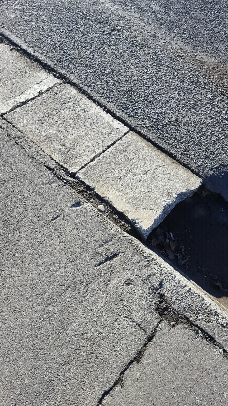 The photograph attached to this wastewater/stormwater report