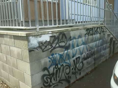 Graffiti, a report photo