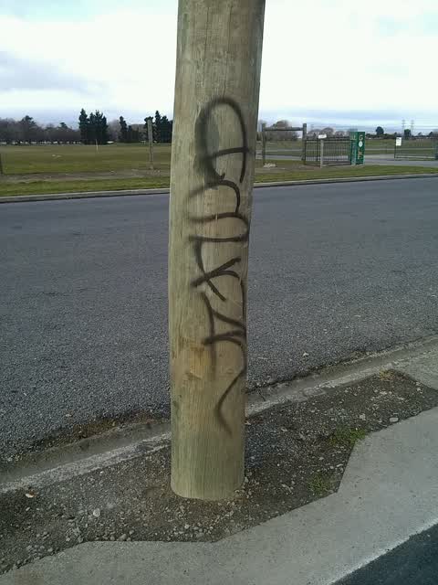 Graffiti, a report photo