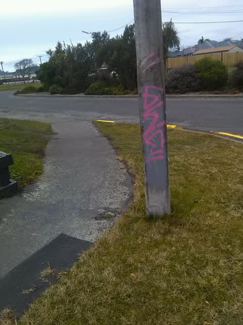 Graffiti, a report photo