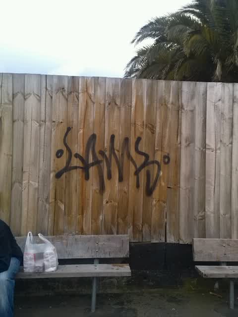 Graffiti, a report photo