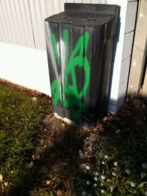 Graffiti, a report photo