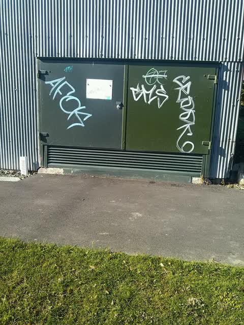 Graffiti, a report photo