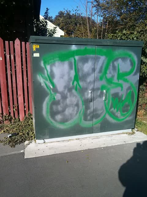 Graffiti, a report photo