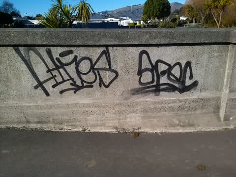 Graffiti — a report photo