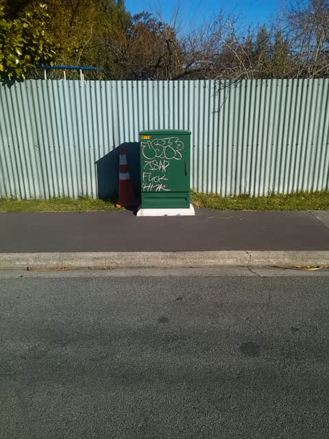 Graffiti, a report photo