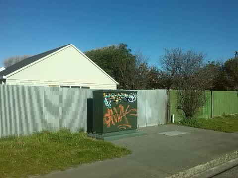 Graffiti, a report photo