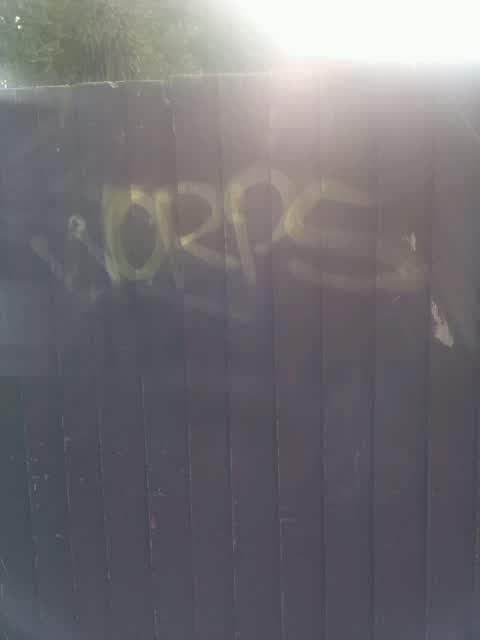 Graffiti, a report photo