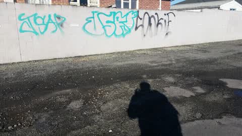 Graffiti — a report photo