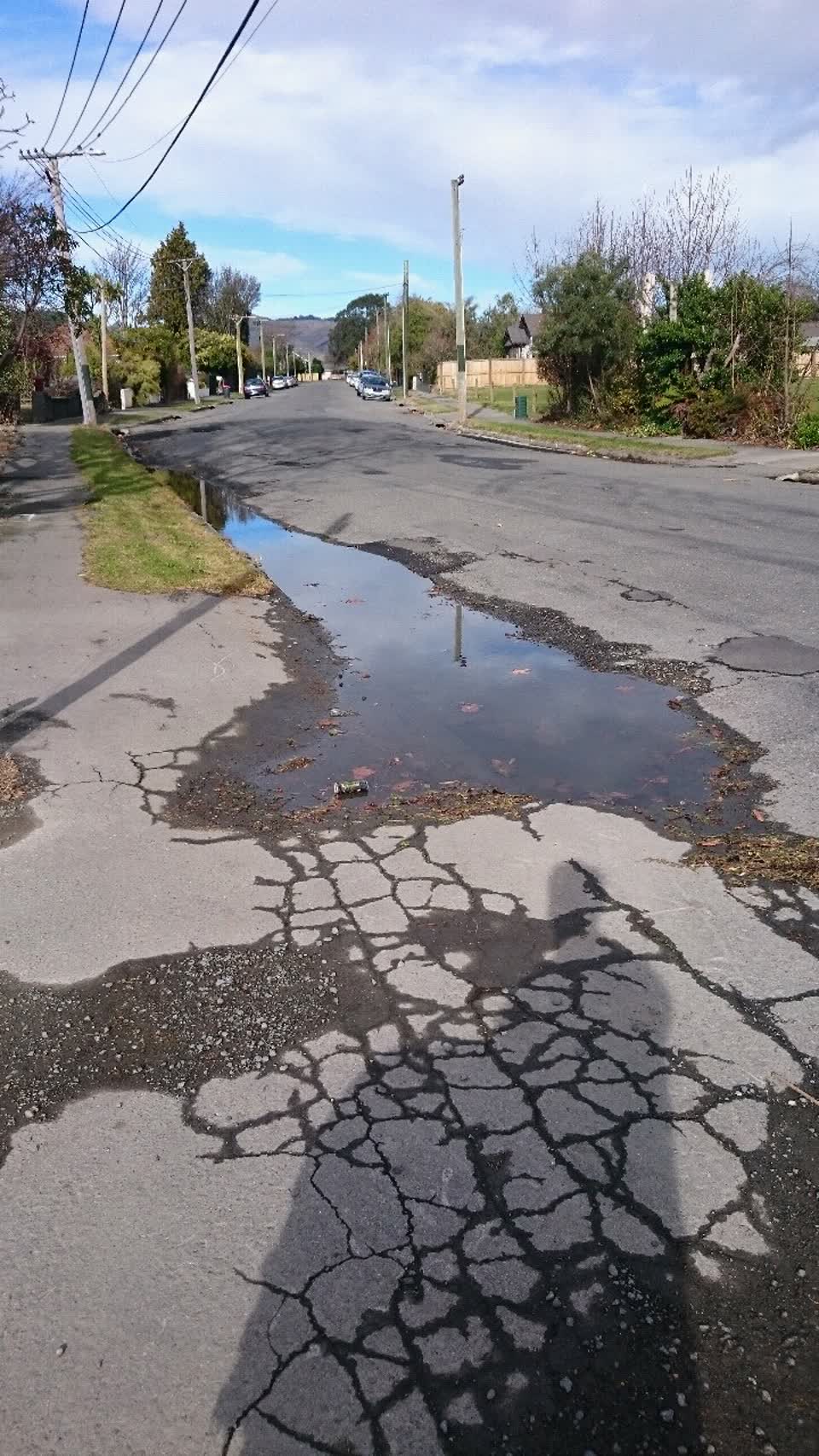 The photograph attached to this wastewater/stormwater report