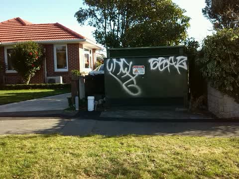 Graffiti, a report photo