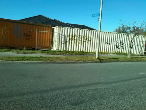 Graffiti, a report photo