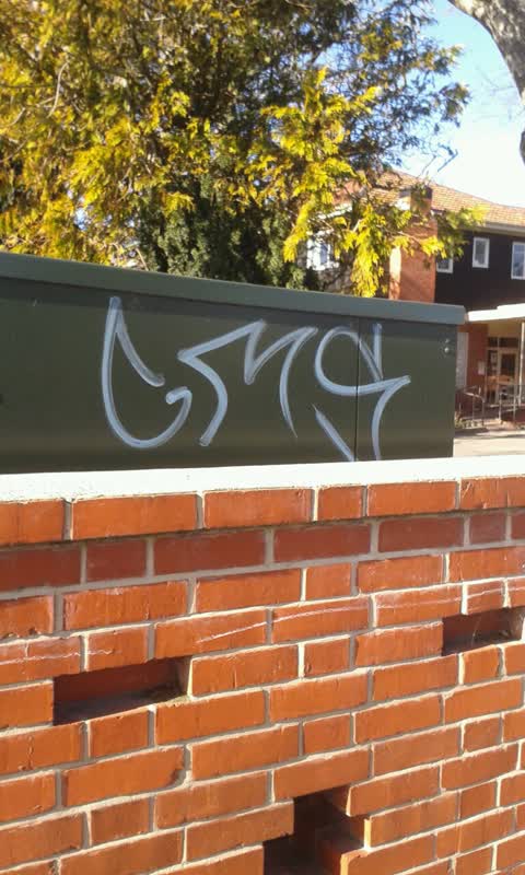 Graffiti, a report photo