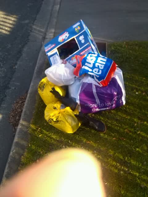 Rubbish/Recycling, a report photo