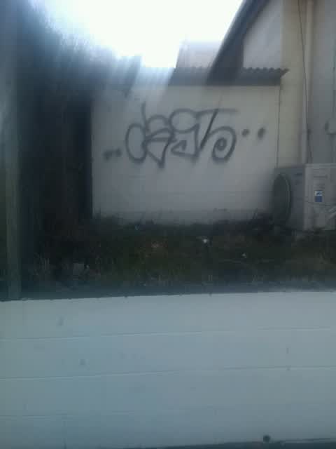 Graffiti, a report photo