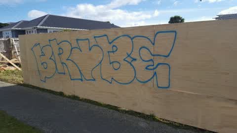 Graffiti, a report photo