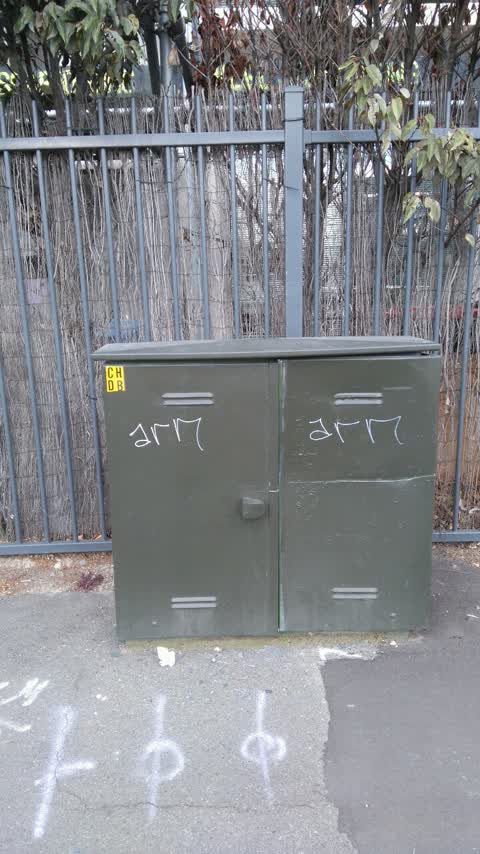 Graffiti, a report photo